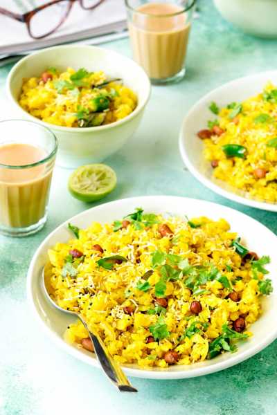 Kanda Poha Recipe | How To Make Poha Recipe | Red Rice Poha
