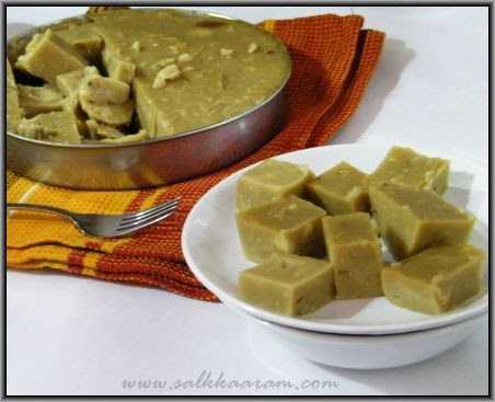 Kanji Vellam Halwa /  Rice Soup Halwa