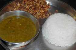 kannadiga recipes : soppu saru | soppina saaru |  greens curry