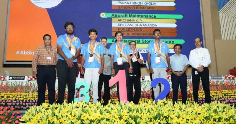 Karanataka Wins 16 Medals At IndiSkills 2018, All Set To Make A Remarkable Entry In WorldSkills 2019