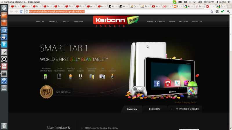 Karbonn Smart Tab 1 World