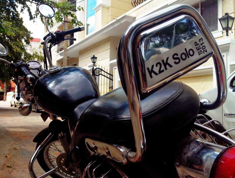 Kashmir To Kanyakumari (K2K) - Solo Motorcycle Roadtrip 