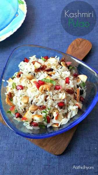 Kashmiri Pulao - Easy Version