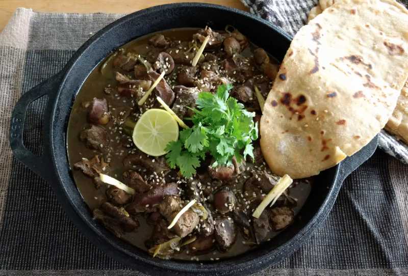 Katakat - Takatak - Offal - A Pakistani Recipe