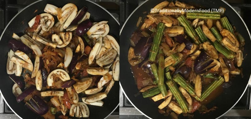 Kathirikai Murungakkai Poriyal | Brinjal Drumstick Thokku