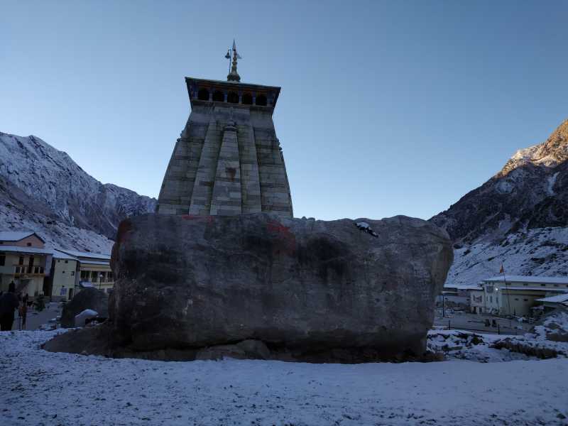 Kedarnath Pics Taken In Oct-18