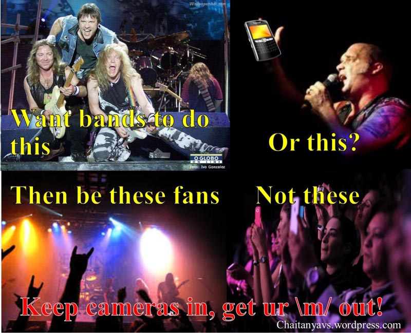 Keep Your Cameras In, Get Your Metal Horns Out!