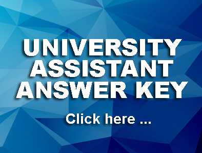 Kerala PSC University Assistant Answer Key 2019
