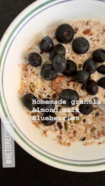 Keto Recipe: Tasty No Grain Granola For Low Carb Breakfast