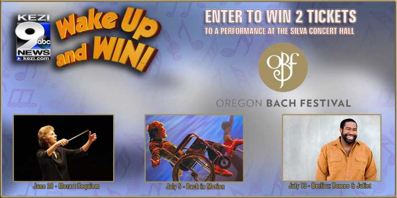 Kezi Wake Up And Win Oregon Bach Festival Sweepstakes - Win A Pair Of Tickets - ContestBig