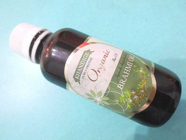 Khandige Pure & Pristine Organic Brahmi Hair Oil Review | Price, Claims