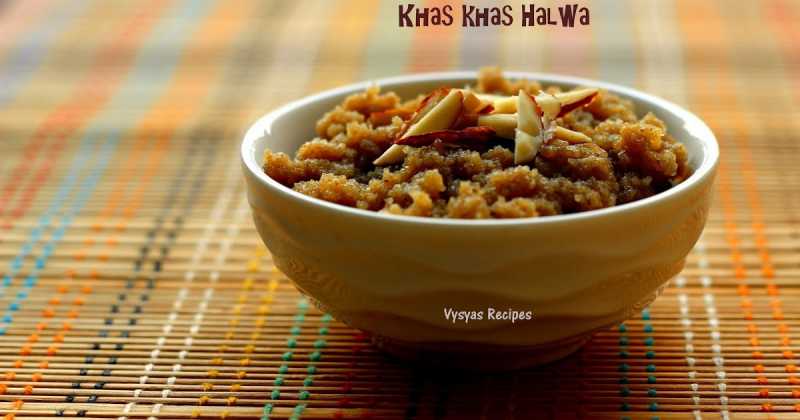 Khus Khus Halwa - Khas Khas Halwa -  Poppy Seeds Halwa