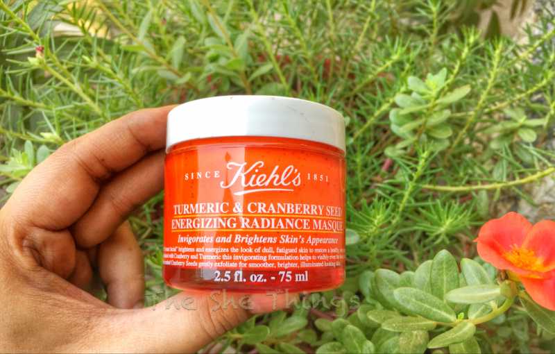 Kiehl’s Turmeric & Cranberry Seed Energizing Radiance Masque : Review & Photos