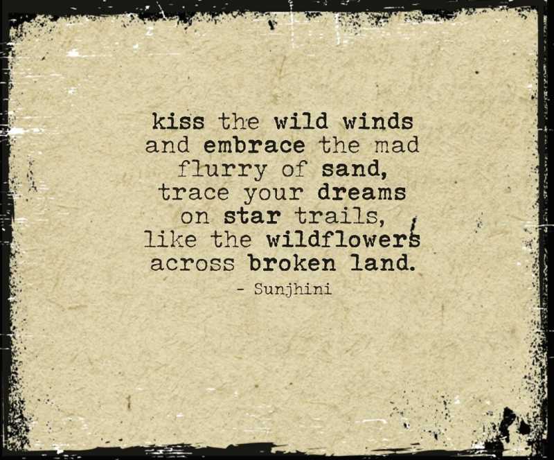 Kiss The Wild Wind | Travel Poems