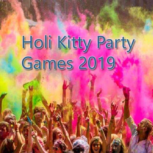 Kitty Party Games For Holi- Best Holi Games For Kitty Party