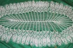 Knitted Table Runner