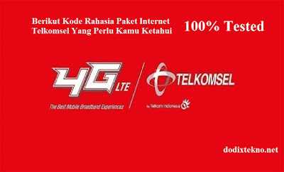 Kode Rahasia Paket Internet Telkomsel Murah Kuota Besar [Tested 100%]