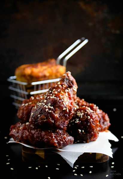 Korean Fried Chicken | Video | Nish Kitchen