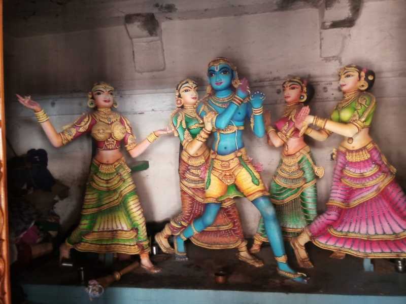 Krishna In Play