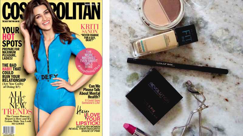 Kriti Sanon On Cosmopolitan - Gloss And Magic