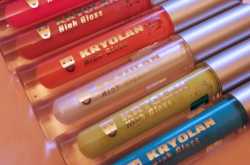 Kryolan High Glosses Swatches and Review