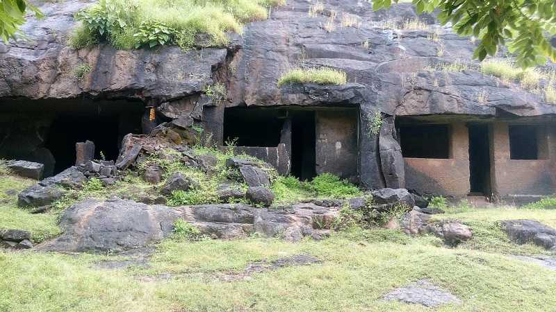 Kude Caves Located In Rahatgad In Tala Taluka In Raigad District In Maharashtra