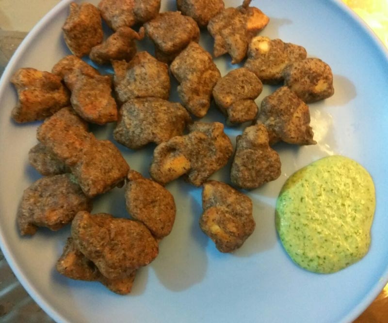 Kuttu/Rajgira Pakoras For Vrat