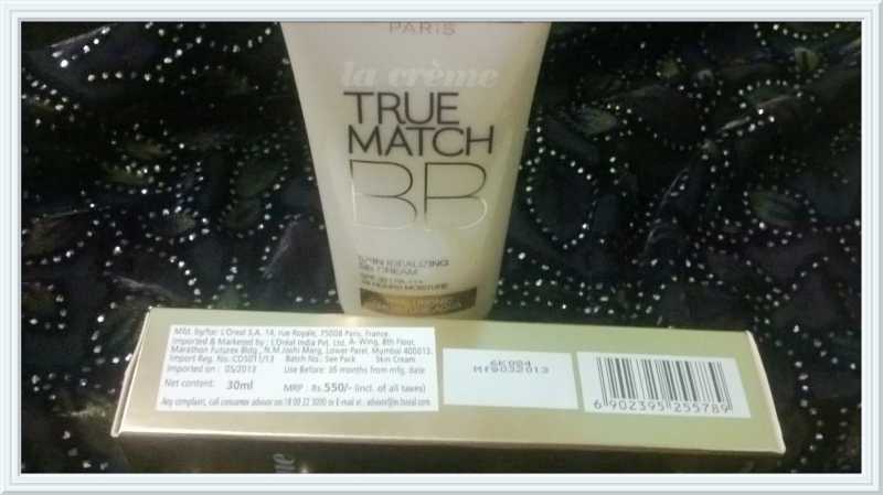L’Oreal Paris La Crème True Match BB Cream Review