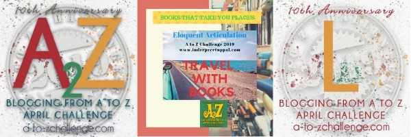 L Is London #TravelWithBooks #AtoZchallenge @AprilA2Z