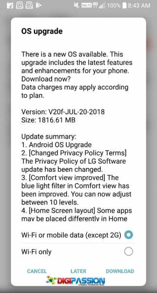 LG G6 Is Finally Getting The Android 8 Oreo OTA Update