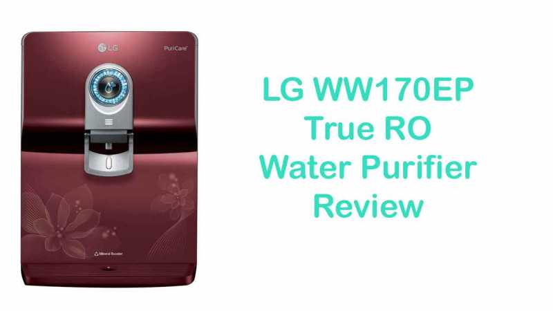 LG WW170EP Review- 8L RO + UV Water Purifier