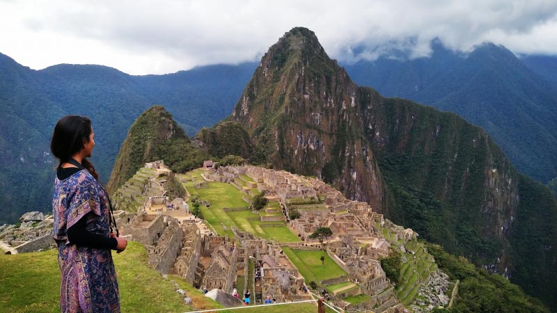 LOOKING DOWN ON ETHEREAL MACHU PICCHU
