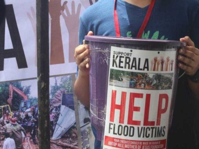 LSR Kerala Flood Relief Donations Stopped, Students Protest