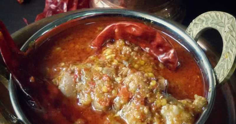 Laal Maans(Rejasthani Style Hot Spicy Mutton Curry)