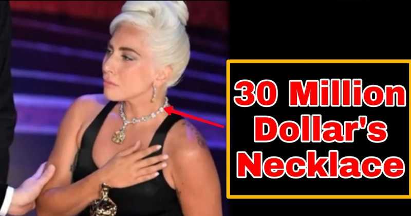 Lady Gaga Wore A Necklace Worth 30 Million Dollars In 2019 Oscar
