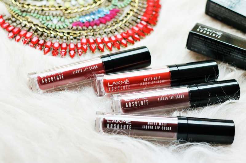 Lakme Absolute Matte Melt Liquid Lip Color Review & Swatches