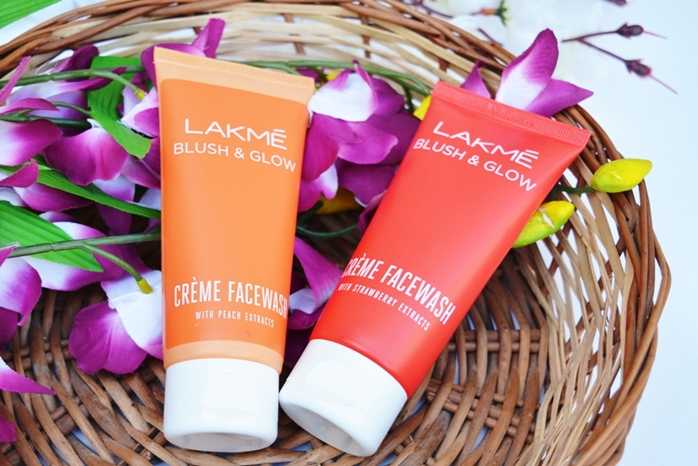 Lakme Blush & Glow Creme Face Washes Review: Peach, Strawberry