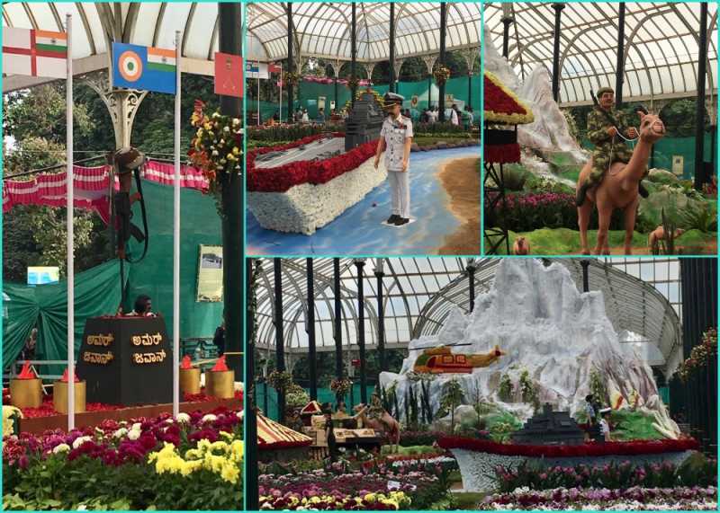 Lalbagh Flower Show Honours Indian Armed Forces! - Travel Twosome
