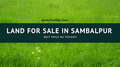 Land For Sale In Sambalpur- Residental Plot-Agricultural Plot- For Apartment-For Ready Made House Contact Now   