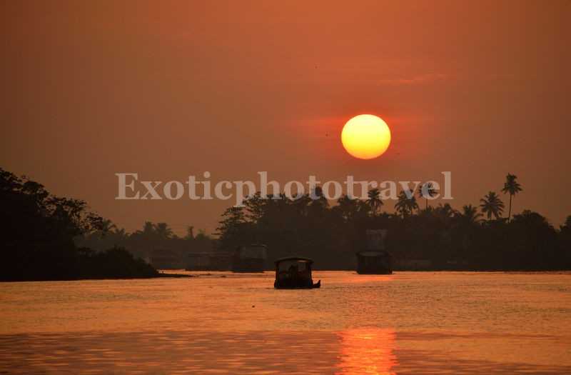 Landscape Photography In Alleppey Or Alappuzha Backwaters In Kerala