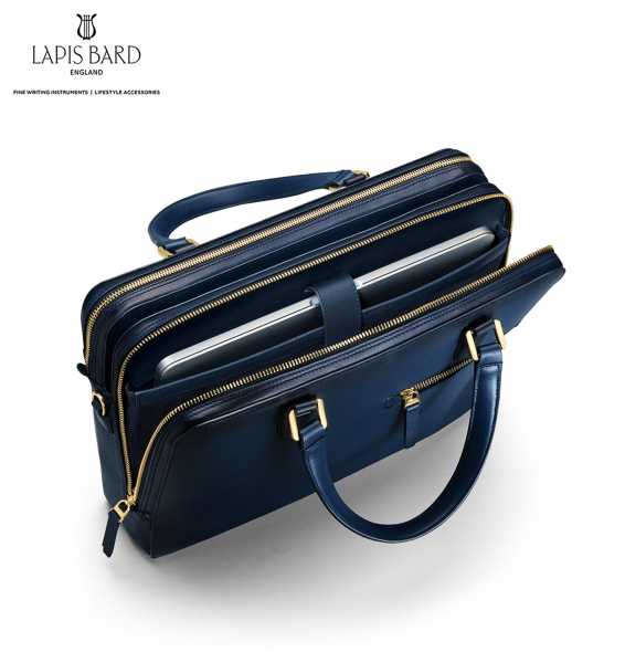 Lapis Bard âDucorium Blueâ Laptop Bags From William Penn: A Jetsetterâs Delight
