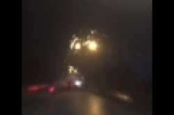 Late night rainy drive