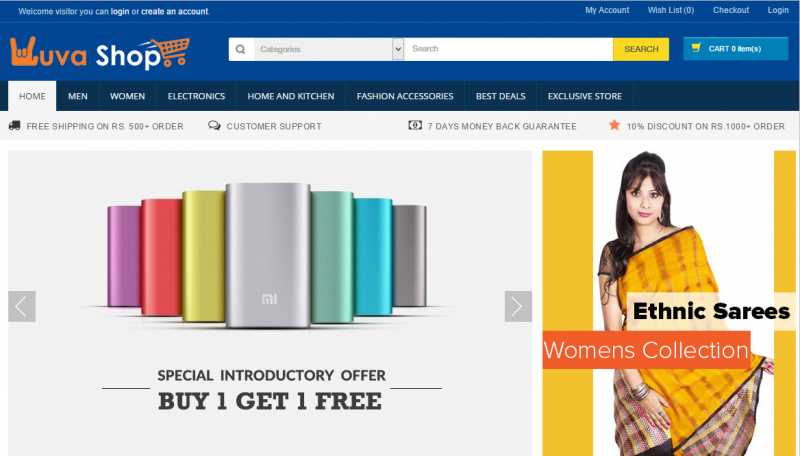 Latest E-commerce Store-YUVASHOP Founded By Amit Dey