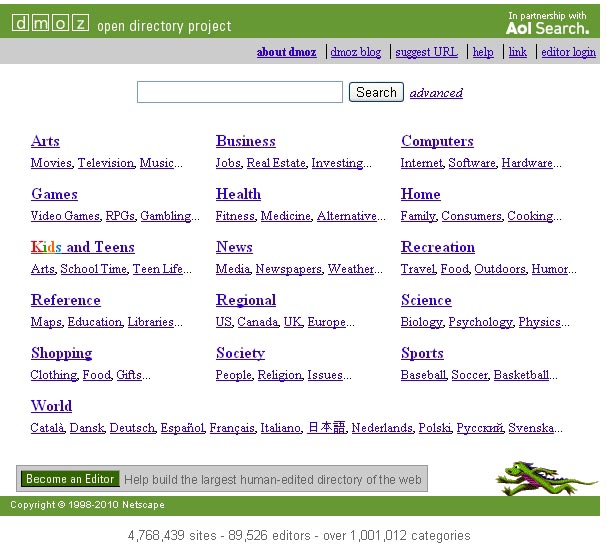 Latest Free Web Directory List