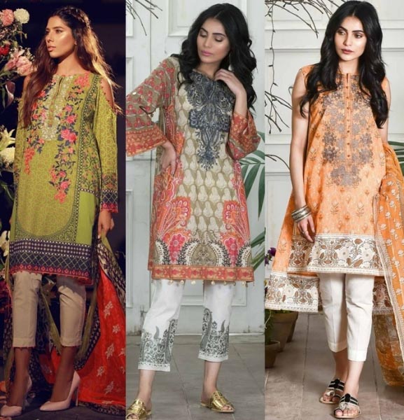 Latest Lawn Dresses Arrival Of Khaadi For Women 2018-19