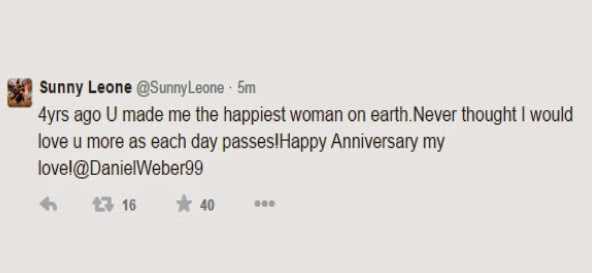 Latest Photos Of Sunny Leone With Her Husband, Daniel Weber