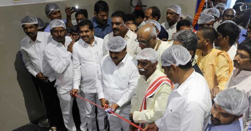 Launch Of Akshaya Patra’s 33rd Kitchen In Narsingi