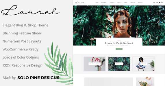 Laurel WordPress Theme Free Download