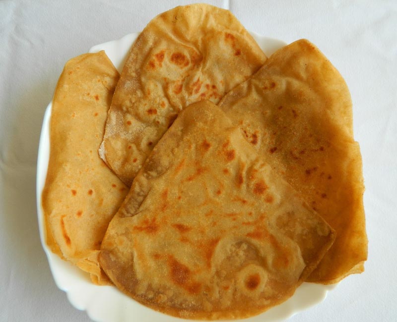 Layered Chapatis
