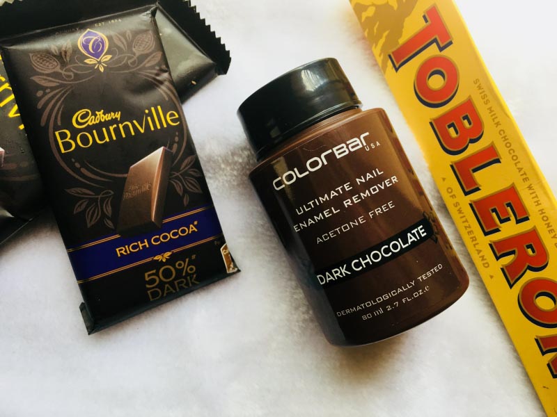 Lazy Nails Diary-Colorbar Ultimate Nail Enamel Remover Chocolate Review